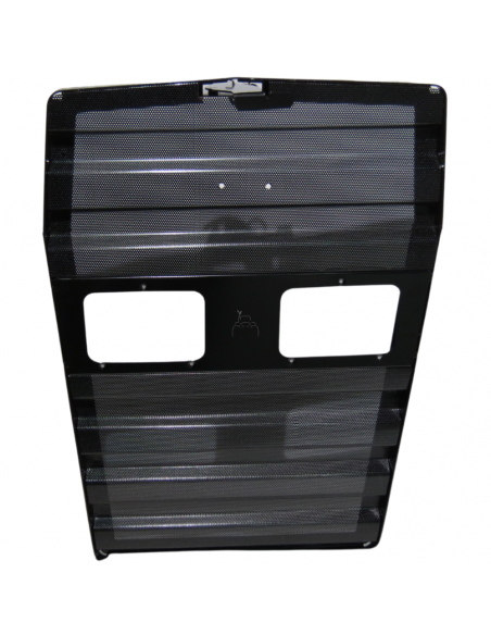 Rejilla calandra frontal faros reductor tractor Massey Ferguson , Landini