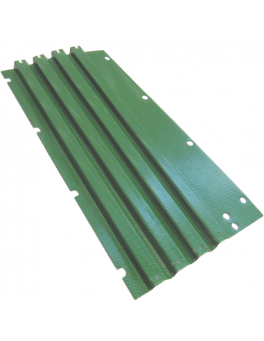 Rejilla tapa chapa lateral derecha capó tractor John Deere S 5015, 6000, 6010