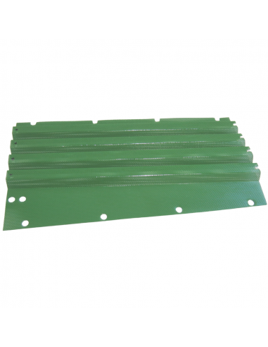 Rejilla tapa chapa lateral derecha capó tractor John Deere S 5015, 6000, 6010