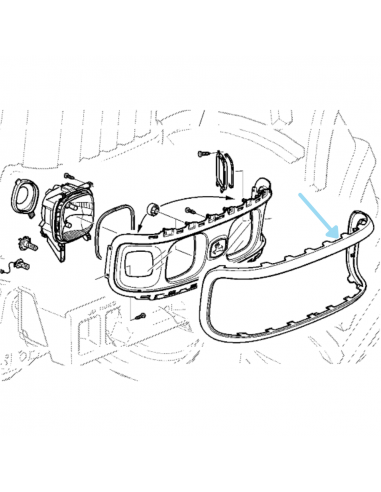 Cerquillo faro delantero John Deere L170785