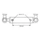 Cilindro de dirección válido Fiat, Ford, New Holland 87302891