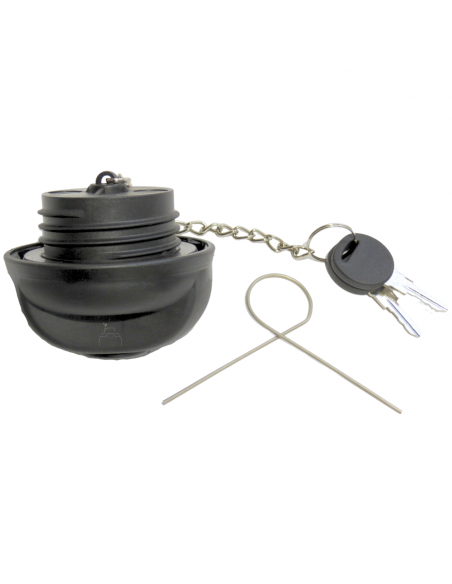 Tapón depósito gasoil con llave para tractor