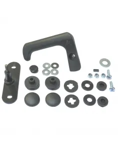 Conjunto completo cerradura cristal trasero tractor John Deere