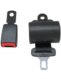 Cinturón de seguridad 2 puntos retráctil enrollable