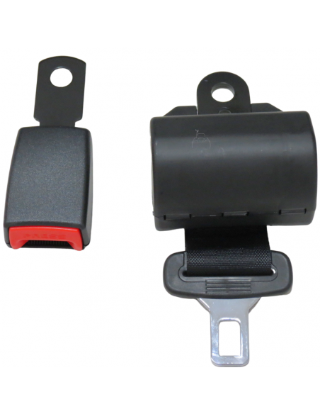 Cinturón de seguridad 2 puntos retráctil enrollable