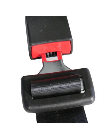 Cinturón de seguridad 2 puntos retráctil enrollable