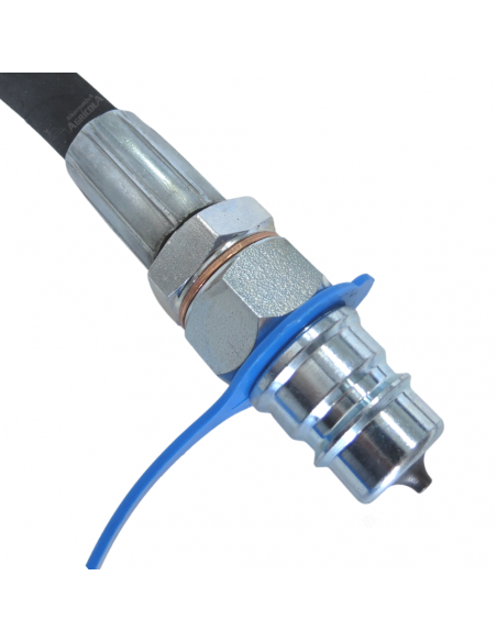 Juego 2 latiguillo tercer punto 3/8" con enchufe rápido 1/2" 790 mm