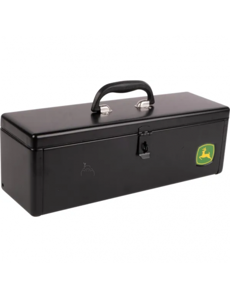 Caja de Herramientas Original Negra para Tractores John Deere