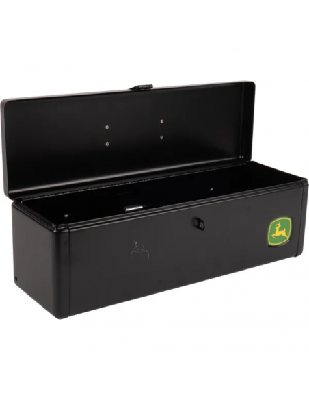 Caja de Herramientas Original Negra para Tractores John Deere