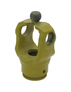 Horquilla nudo homocinético tubo triangulo 54 mm dado 36mm