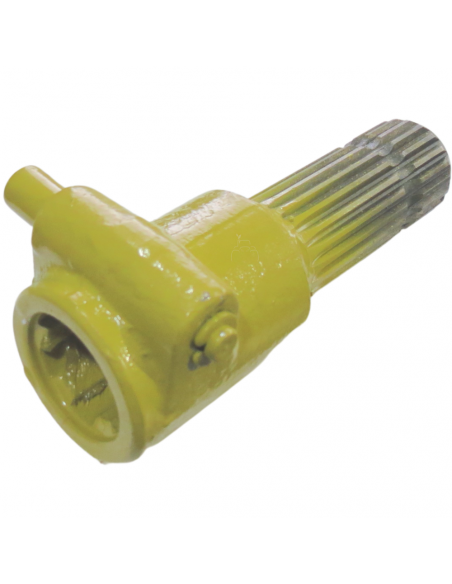 Adaptador Hembra 1"3/8 (Ø35) Z6 Macho 1"3/8 (Ø35) Z21 transmisiones toma fuerza