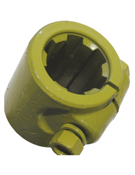 Adaptador Hembra 1"3/4 (Ø45) Z6 Macho 1"3/8 (Ø35) Z6 transmisiones toma fuerza