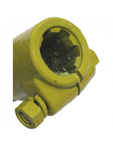 Adaptador Hembra 1"3/8 (Ø35) Z6 Macho 1"3/8 (Ø35) Z21 transmisiones toma fuerza