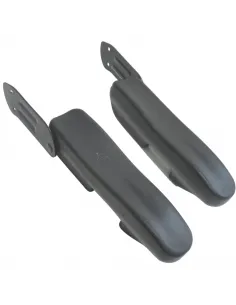 Juego de reposa brazos abatible y regulables para asientos