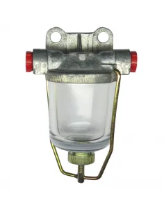 Soporte con vaso de cristal circuito gasoil