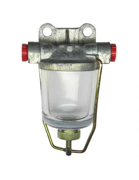 Soporte con vaso de cristal circuito gasoil