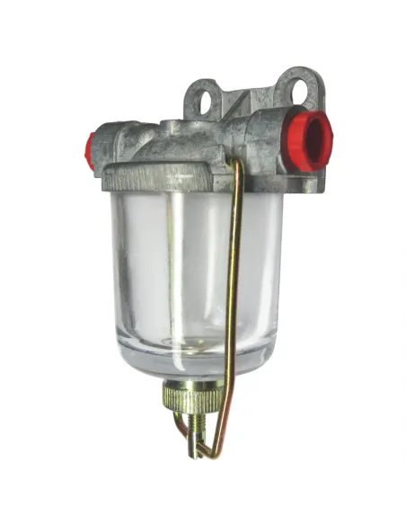 Soporte con vaso de cristal circuito gasoil