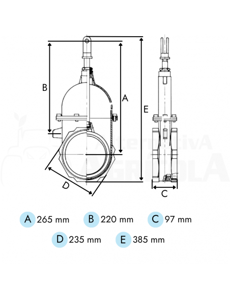 TAJADERA 5" 120MM