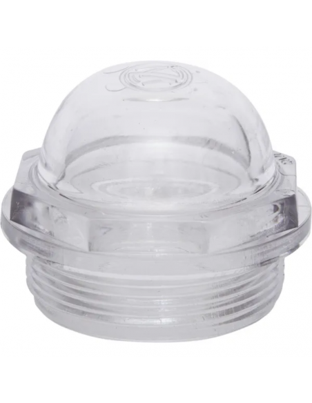 Cristal visor de 2" con goma tórica para cubas de riego y purín
