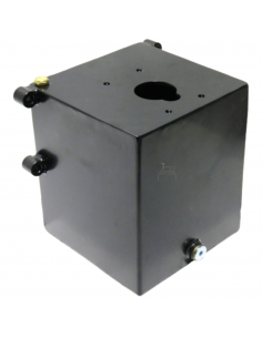 Depósito metálico de 5 litros para bomba hidráulica manual para basculante