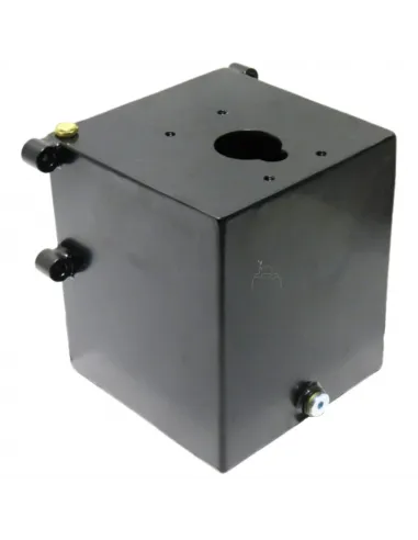 Depósito metálico de 5 litros para bomba hidráulica manual para basculante