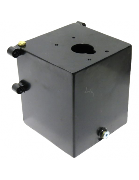 Depósito metálico de 5 litros para bomba hidráulica manual para basculante