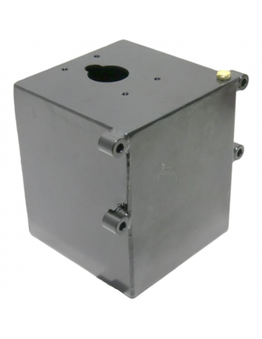 Depósito metálico de 5 litros para bomba hidráulica manual para basculante