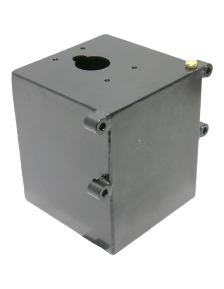 Depósito metálico de 5 litros para bomba hidráulica manual para basculante