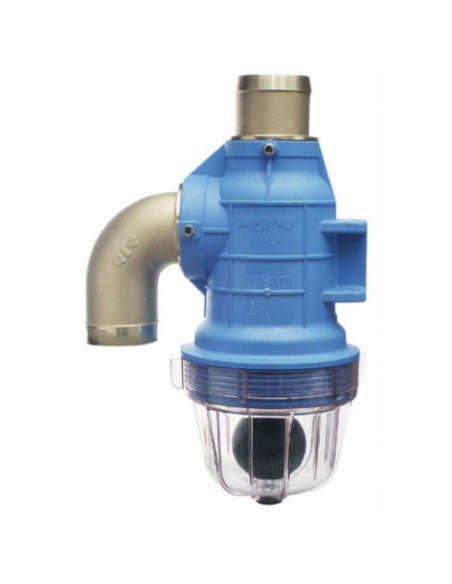 Válvula sifón toma recta Ø60mm