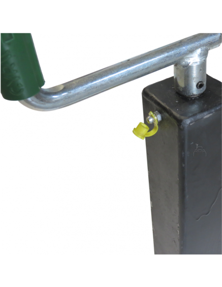 Mozo reforzado para remolque 80x80mm 3000 Kg