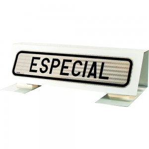 Kit placa "Transporte Vehículo Especial"