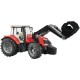 Tractor de juguete MASSEY FERGUSON 7600 con pala escala 1:16