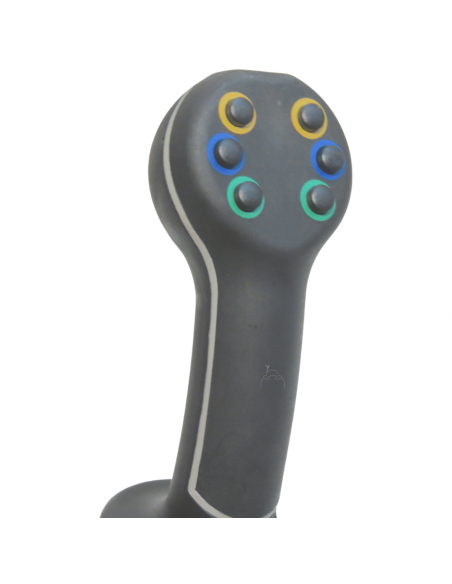 Mando con 6 pulsadores sensibles para selectoras hidráulicas