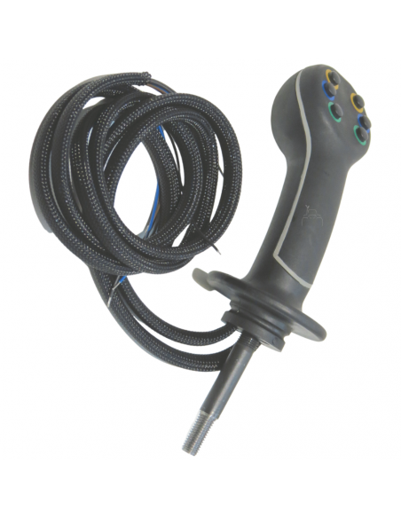 Mando con 6 pulsadores sensibles para selectoras hidráulicas