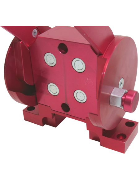 Multiconector rápido hidráulico caras planas 4 enchufes 1/2"