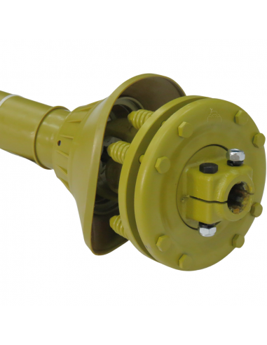 Transmisión Categoría 6 x 1000 mm embrague 2 discos Ø200mm tubo triangular 1"3/8 Z6