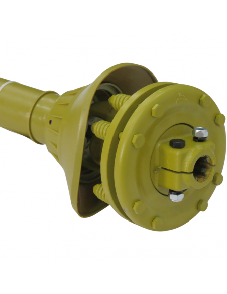 Transmisión Categoría 6 x 1000 mm embrague 2 discos Ø200mm tubo reforzado estrella 1"3/8 Z6