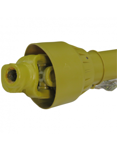 Transmisión Categoría 4 x 1000 mm embrague 2 discos Ø180mm tubo triangular 1"3/8 Z6