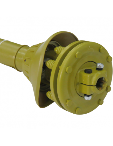 Transmisión Categoría 4 x 1000 mm embrague 2 discos Ø180mm tubo triangular 1"3/8 Z6