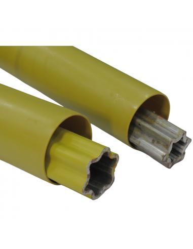 Transmisión Categoría 6 x 1200 mm embrague 2 discos Ø200mm tubo reforzado estrella 1"3/8 Z6