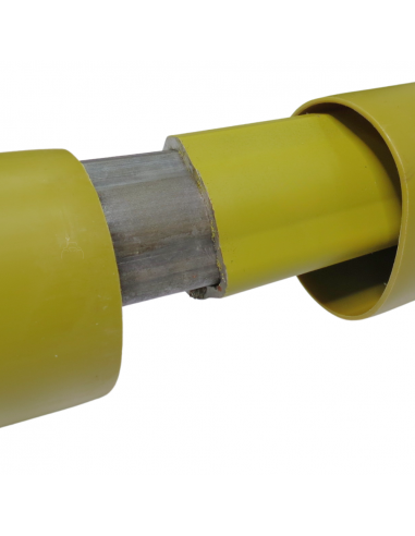 Transmisión Categoría 6 x 1000 mm embrague 2 discos Ø200mm tubo triangular 1"3/8 Z6