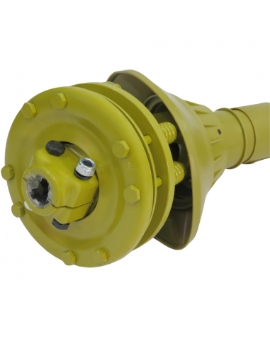 Transmisión Categoría 6 x 1000 mm embrague 2 discos Ø200mm tubo triangular 1"3/8 Z6