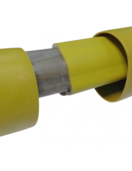 Transmisión Categoría 6 x 1200 mm embrague 4 discos Ø200mm tubo triangular 1"3/8 Z6