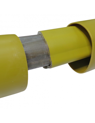 Transmisión Categoría 4 x 1000 mm embrague 4 discos Ø180mm tubo triangular 1"3/8 Z6