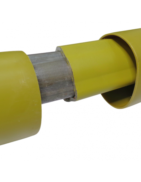 Transmisión Categoría 4 x 1000 mm embrague 4 discos Ø180mm tubo triangular 1"3/8 Z6