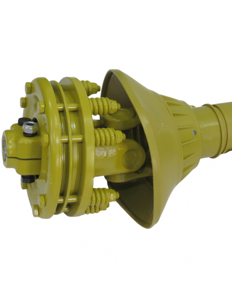 Transmisión Categoría 4 x 1000 mm embrague 4 discos Ø180mm tubo triangular 1"3/8 Z6