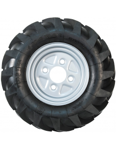 Juego ruedas neumáticas sin ejes 400x8