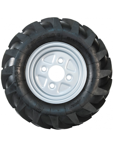 Juego ruedas neumáticas sin ejes 400x8