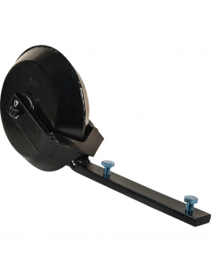 Rueda control para arado desplazable