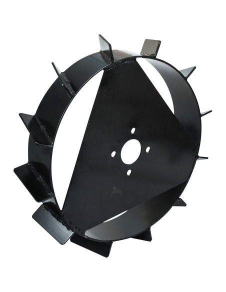 Juego ruedas metálicas sin ejes Ø 300 x 100 mm